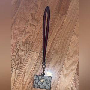 Gucci cardholder lanyard
